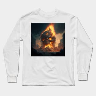 Post Apocalyptic War Against the Machines Long Sleeve T-Shirt